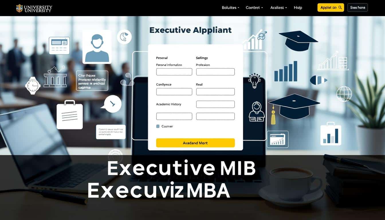 executive mba application process