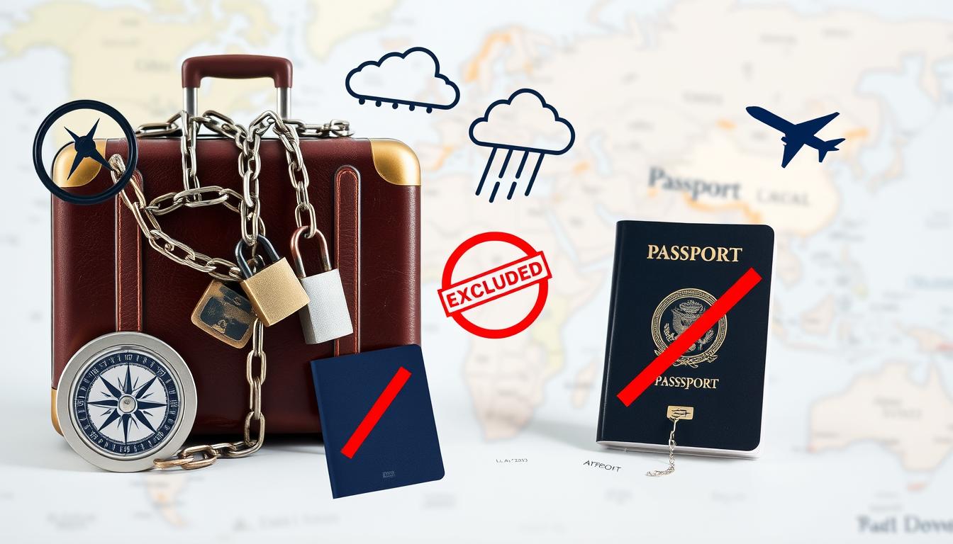 travel insurance limitations